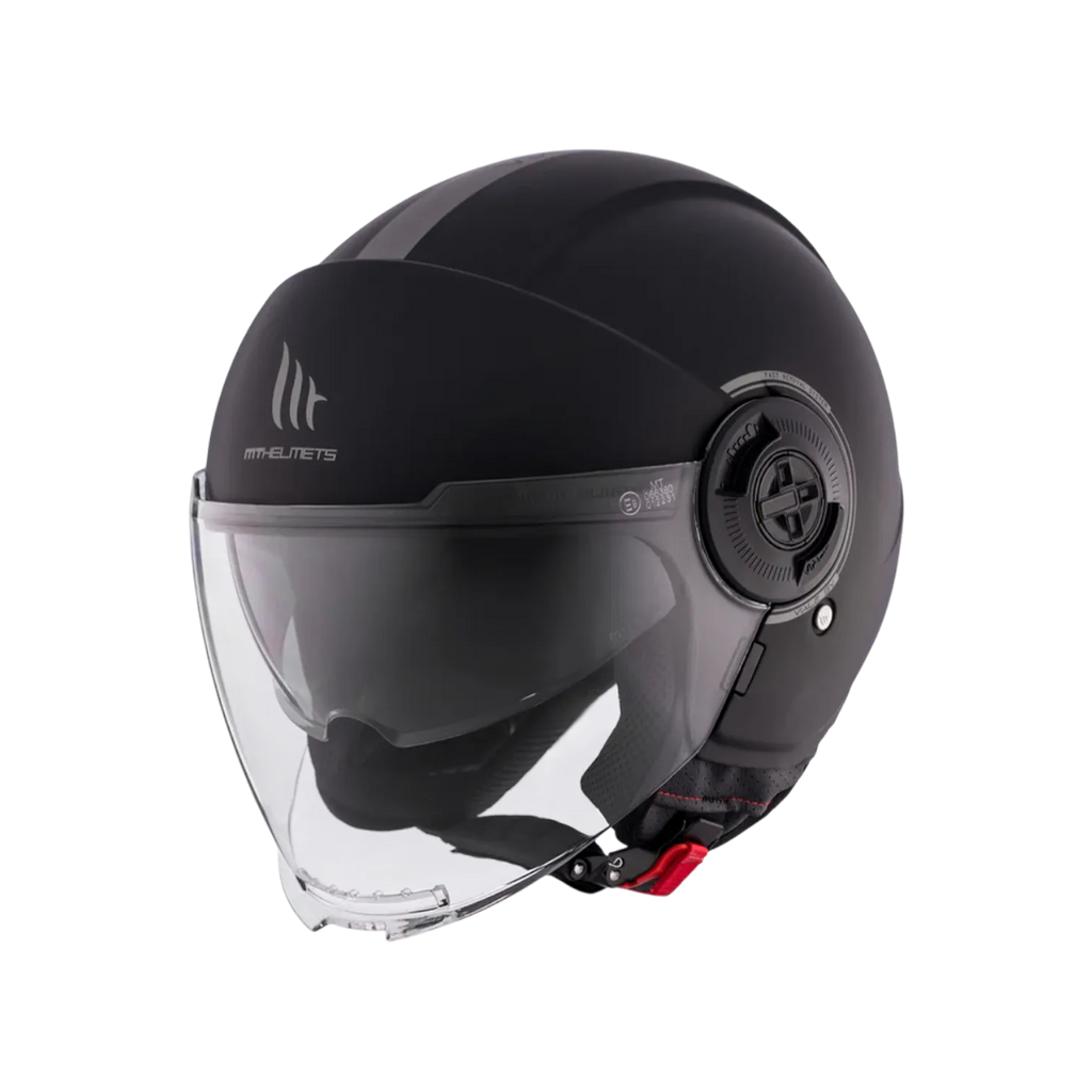 MT Helmets B Viale SV S Solid — Black Matt (A1)