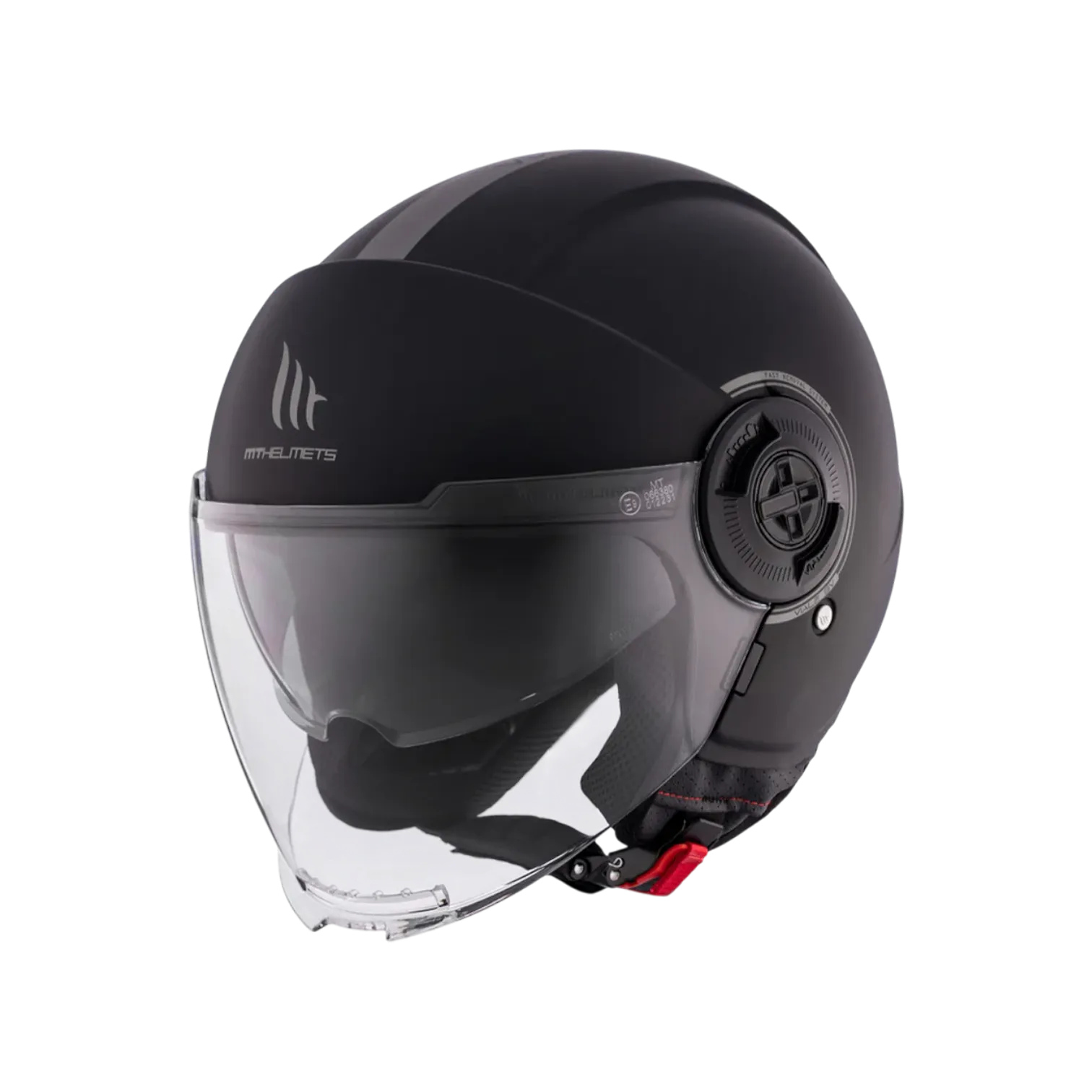 MT Helmets B Viale SV S Solid — Black Matt (A1)