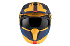 MT Helmets Streetfighter SV S Totem — Yellow Matt (C3) — заден агол