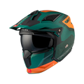 MT Helmets Streetfighter SV S Totem — Green Matt (C6)