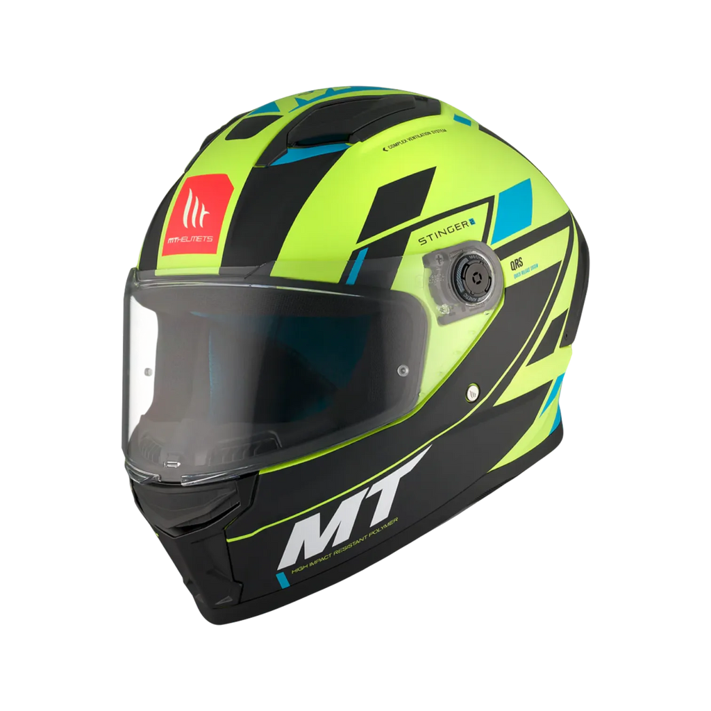 MT Helmets Stinger 2 Zivze — Fluor Matt (C3)