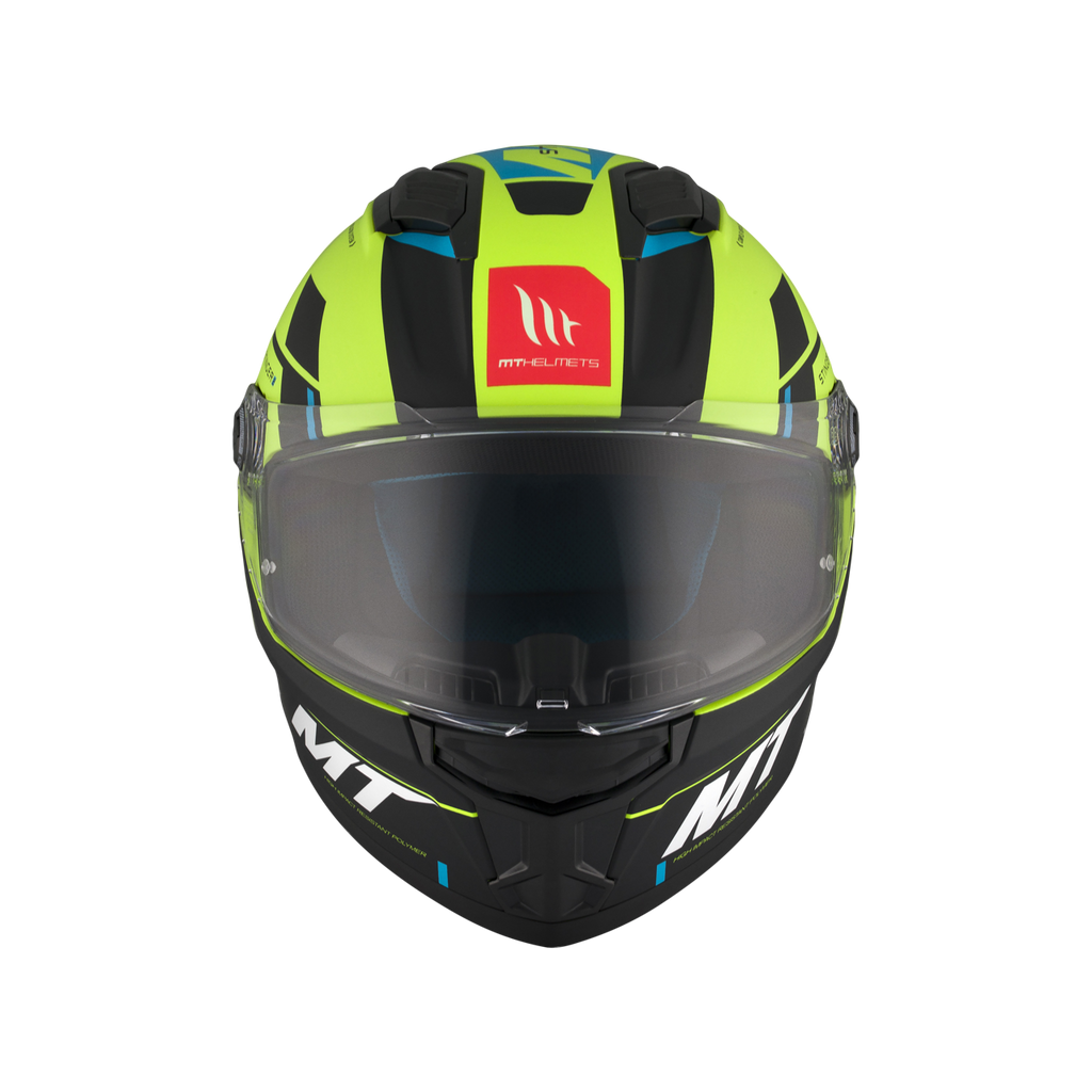 MT Helmets Stinger 2 Zivze — Fluor Matt (C3) — профил