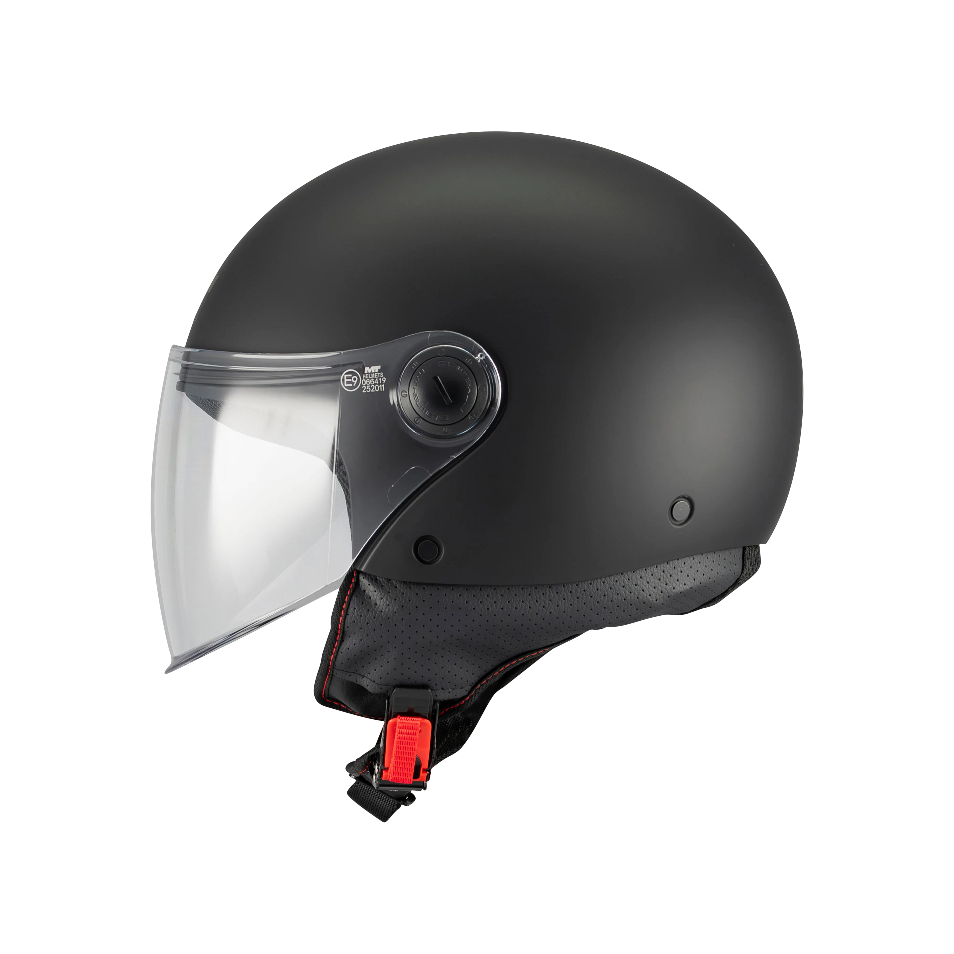 MT Helmets Street S Solid — Black Matt (A1)