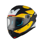 MT Helmets Targo S Kay — Black Yellow Green Matt (B3)