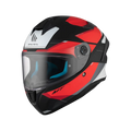 MT Helmets Targo S Kay — Black Red Gray White Matt (B5)