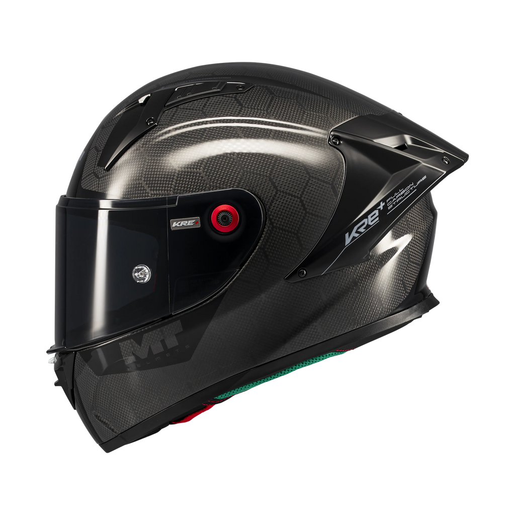 MT Helmets KRE+ S — Black Gloss (A11) — профил
