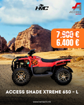 ACCESS SHADE XTREME 650 – L (EPS, ALLOY WHEELS)
