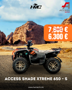 ACCESS SHADE XTREME 650 – S (EPS, ALLOY WHEELS)