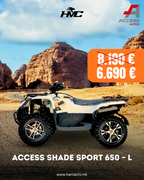 ACCESS SHADE SPORT 650 – L (EPS, ALLOY WHEELS)