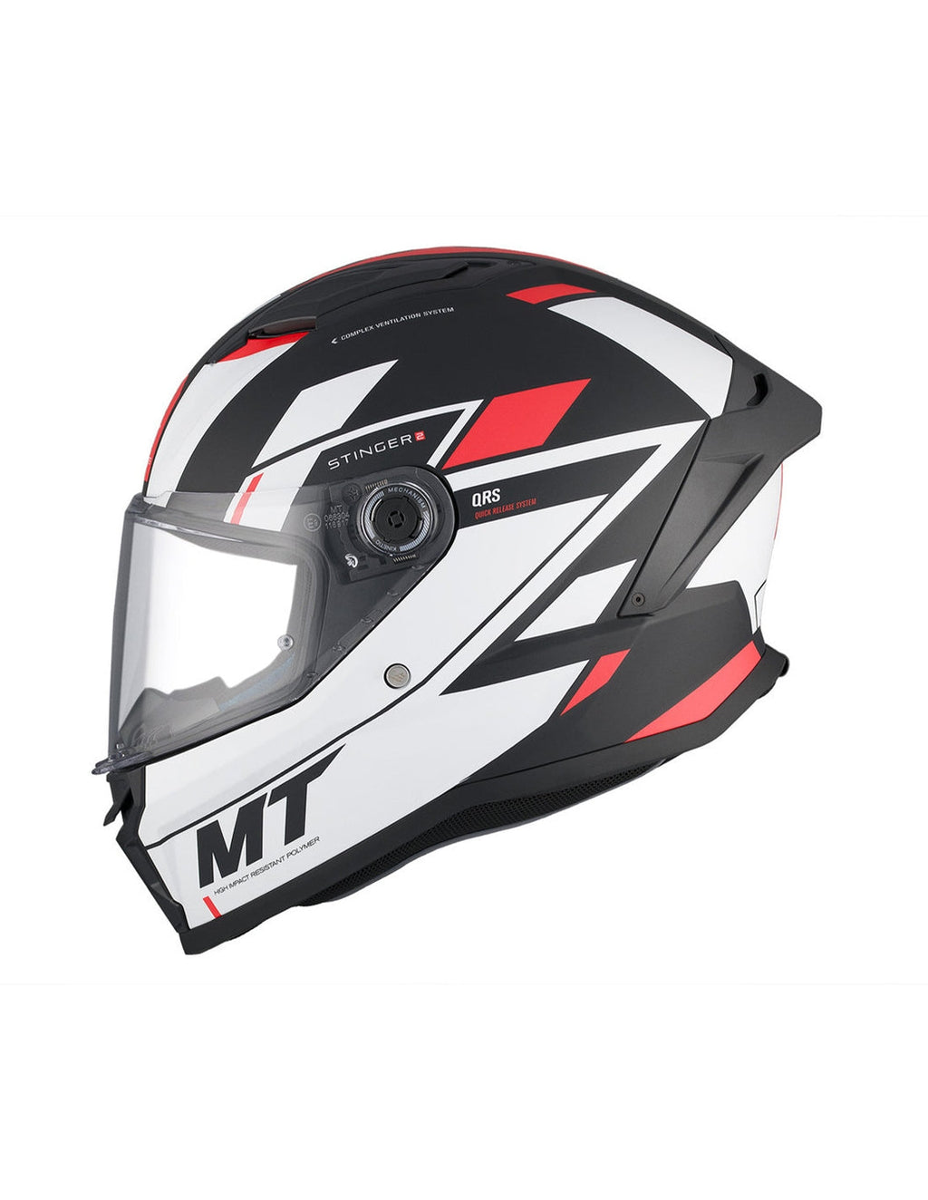 MT Stinger 2 Zivze B5 Matt Black White