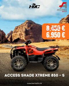 ACCESS SHADE EXTREME 850 – S (EPS, ALLOY WHEELS)