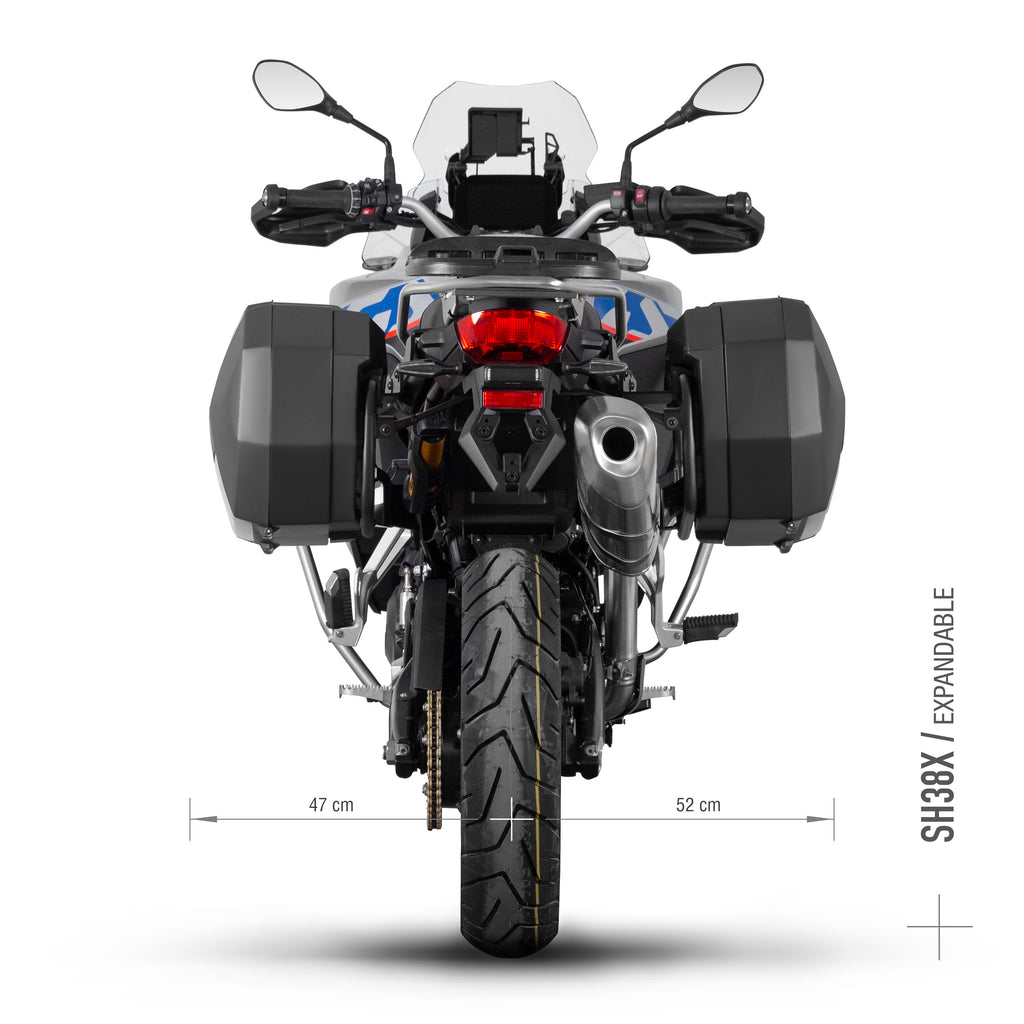 SHAD носач за странични куфери 3P System — BMW F 750 GS / F 800 GS / F 850 GS / GS Adventure / F 900 GS Adventure (W0FS88IF)