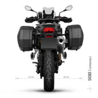 SHAD носач за странични куфери 3P System — BMW F 750 GS / F 800 GS / F 850 GS / GS Adventure / F 900 GS Adventure (W0FS88IF)