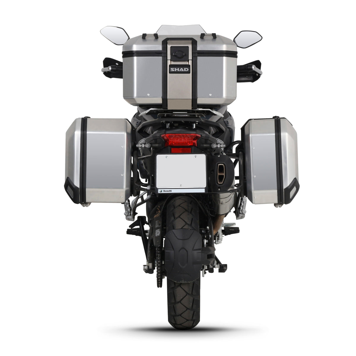 SHAD носач за куфер Top Master — Benelli TRK 502 X / QJ Motor SRT 700 X Trail / Rieju Xplora 557 / 707 (B0TX50ST)