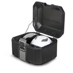 SHAD Terra TR48 алуминиумски топ куфер, Black Edition (D0TR48100B)
