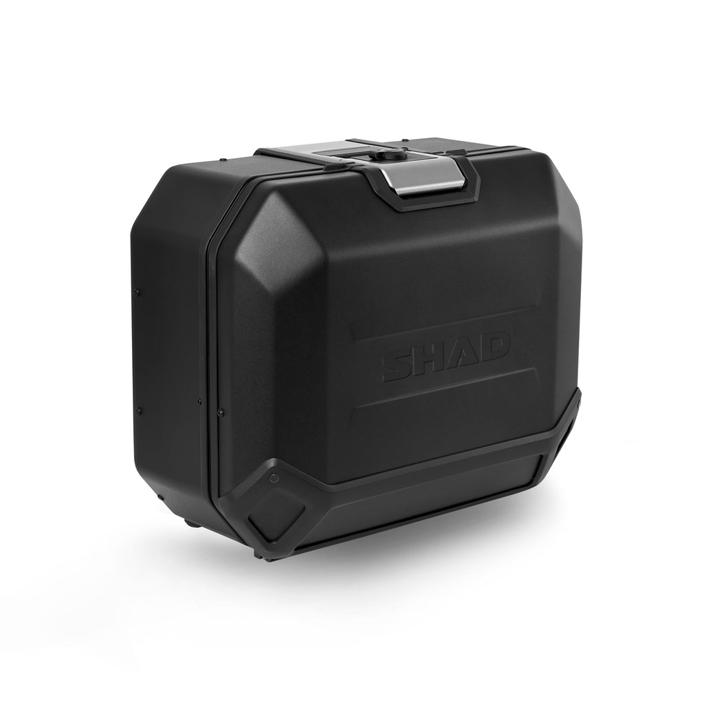SHAD Terra TR36 десен алуминиумски страничен куфер, Black Edition (D0TR36100RB)