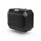 SHAD Terra TR36 лев алуминиумски страничен куфер, Black Edition (D0TR36100LB)