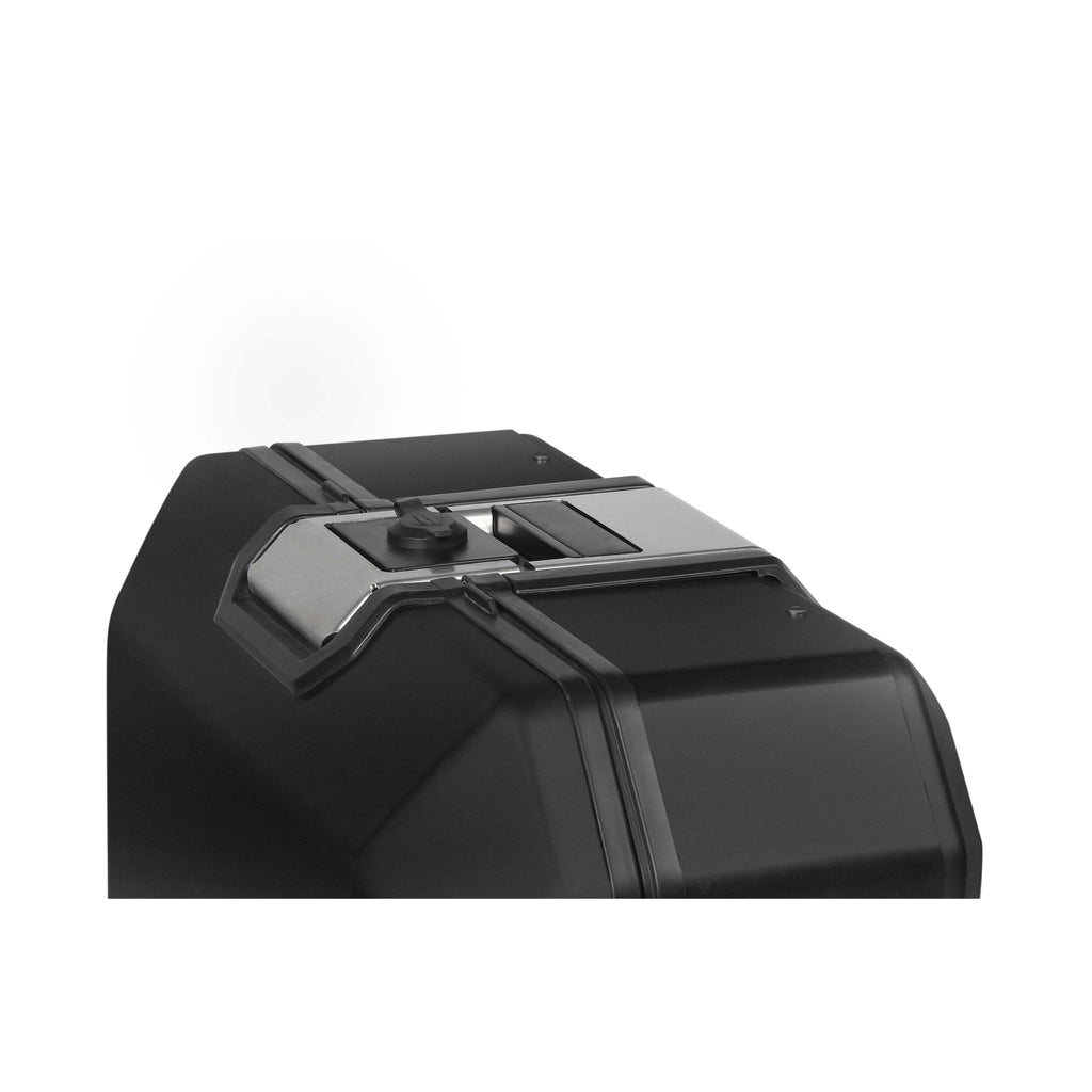 SHAD Terra TR36 лев алуминиумски страничен куфер, Black Edition (D0TR36100LB)
