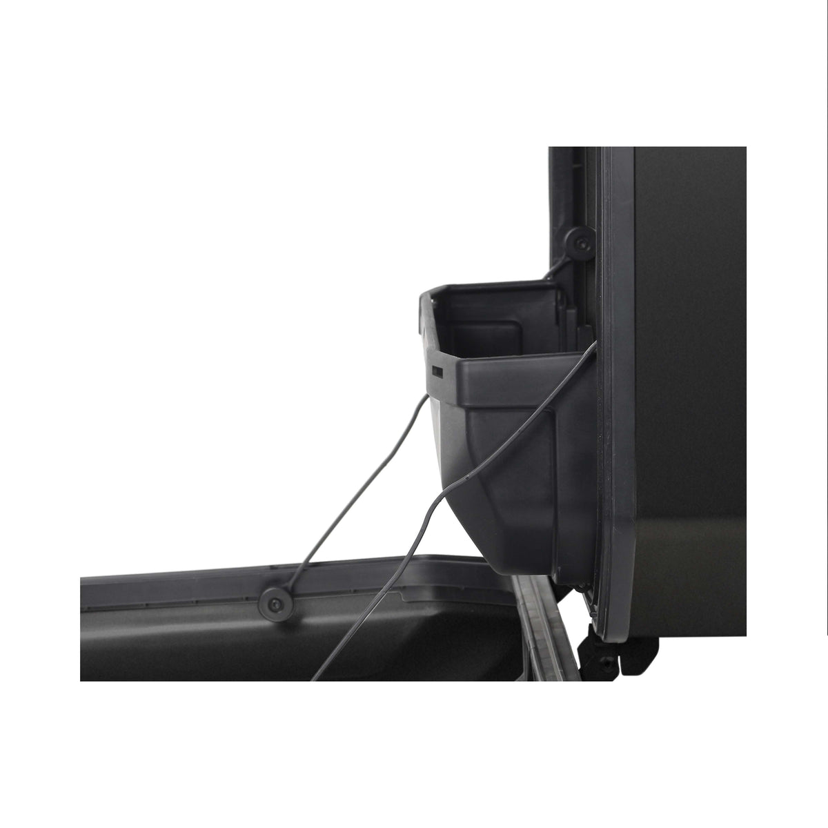SHAD Terra TR36 лев алуминиумски страничен куфер, Black Edition (D0TR36100LB)