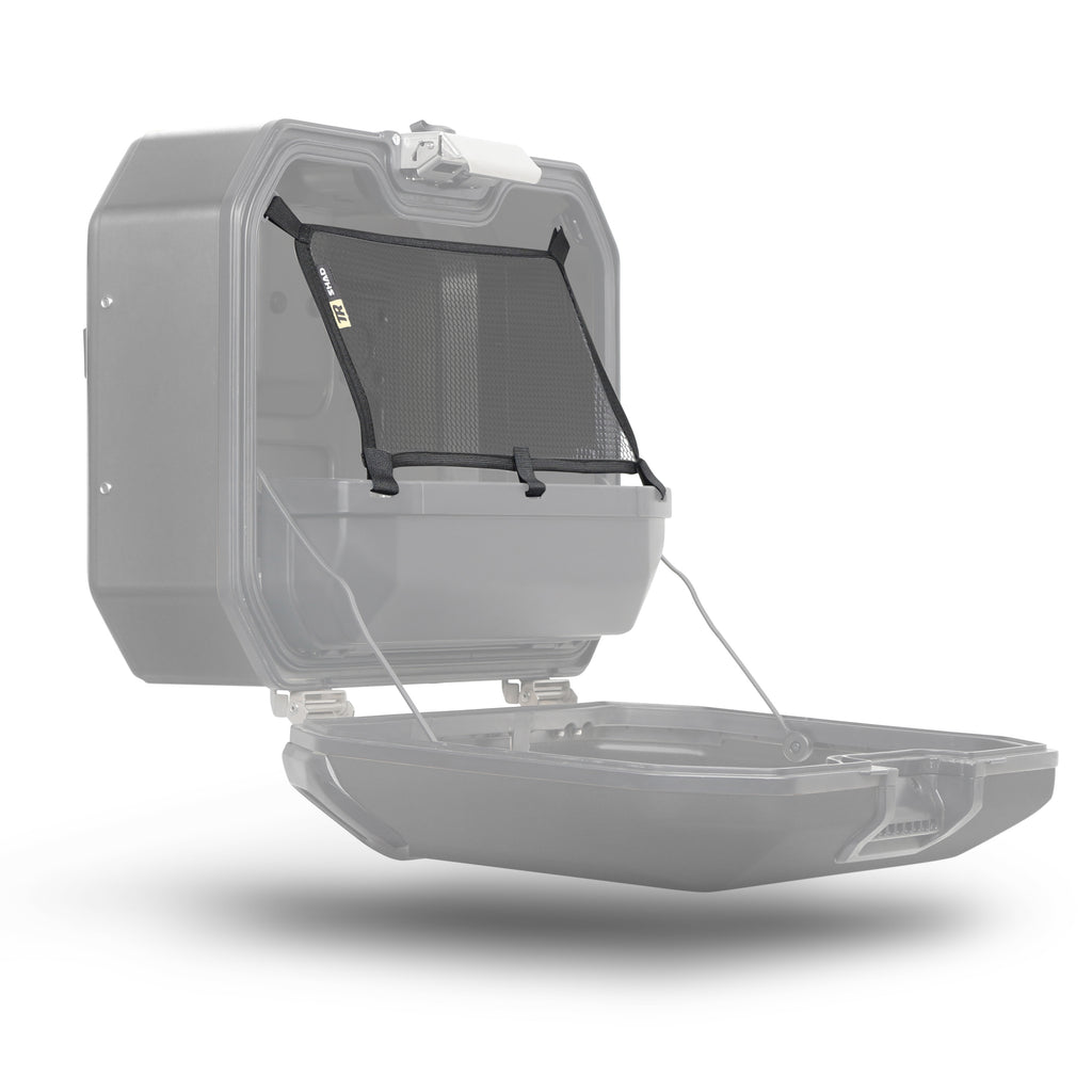 SHAD Terra TR47 десен алуминиумски страничен куфер, Black Edition (D0TR47100RB)
