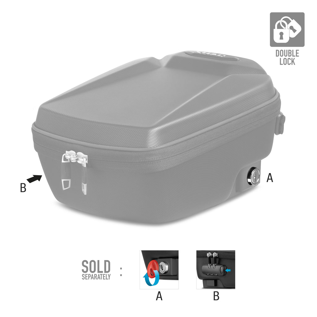 SHAD E09C Click System торба за резервоар, 5 L (X0SE09C)