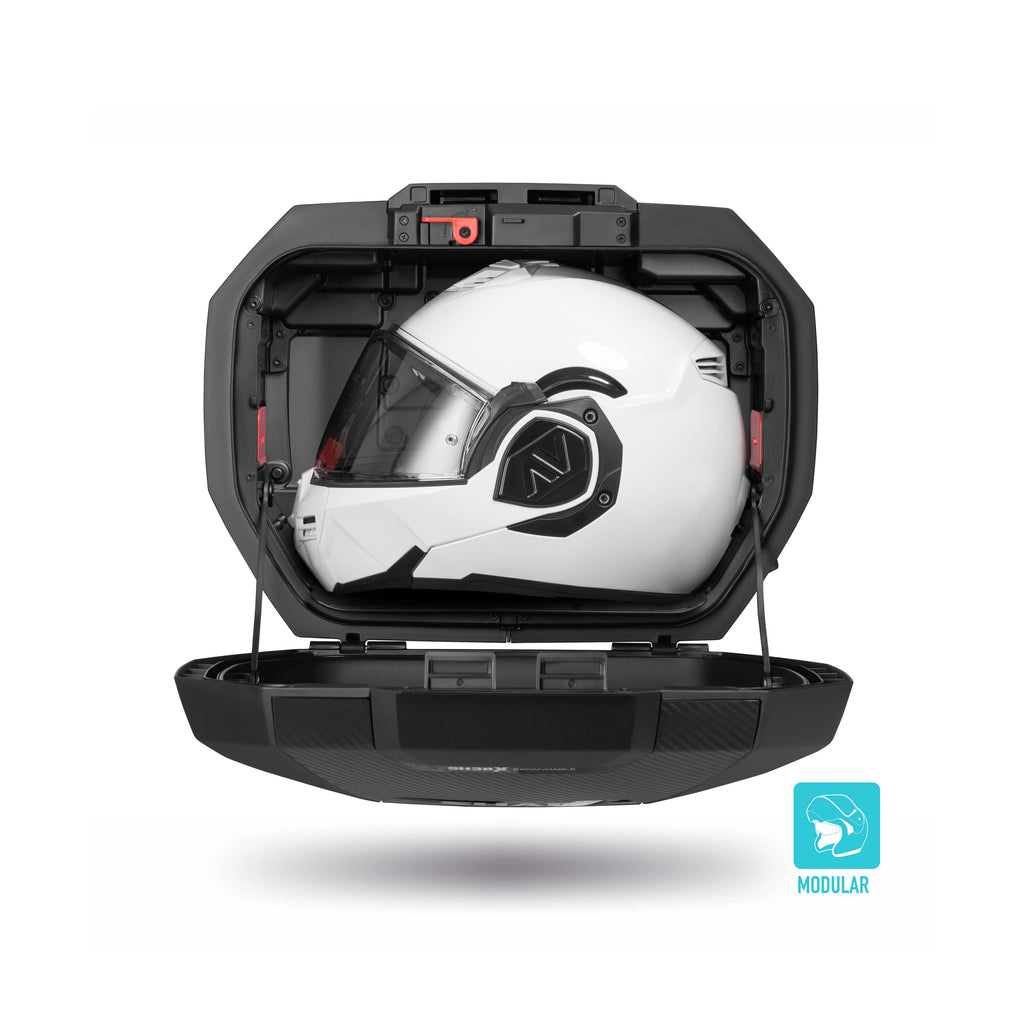 SHAD SH38X Expandable странични куфери, сет, carbon (D0B38106)