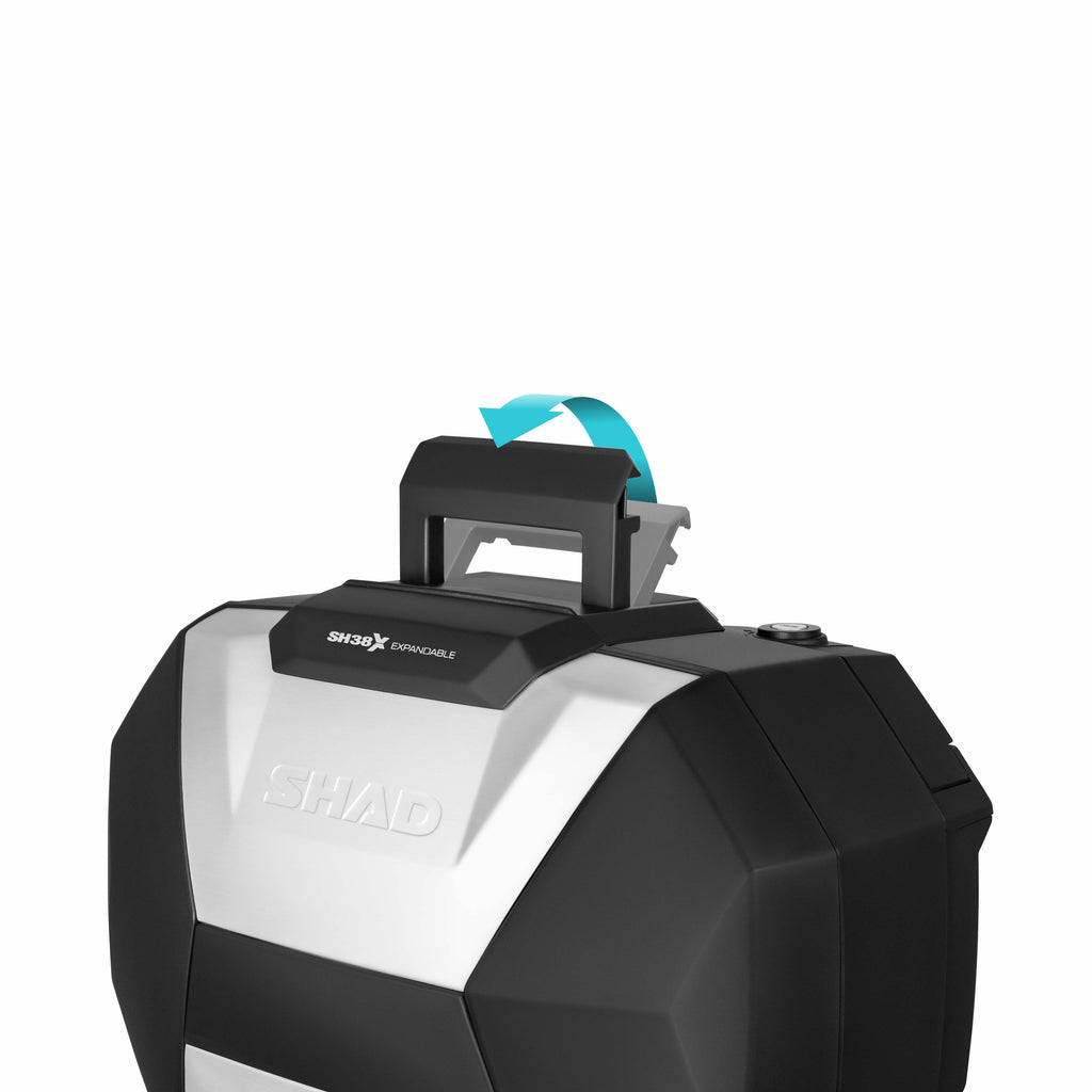 SHAD SH38X Expandable странични куфери, сет, црн (D0B38200)