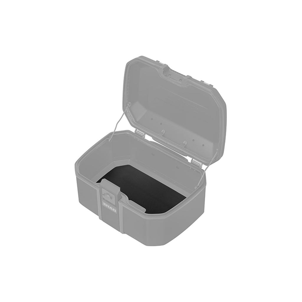 SHAD Terra TR55 алуминиумски топ куфер, Pure Black (D0TR55200B)