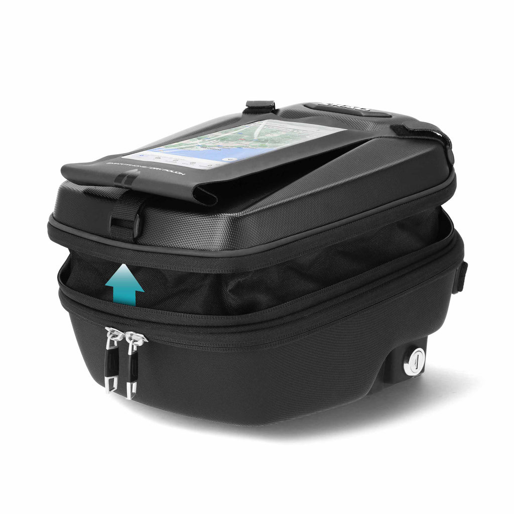 SHAD E09CL Pro Click System торба за резервоар, 5–8 L (X0SE09CLP)