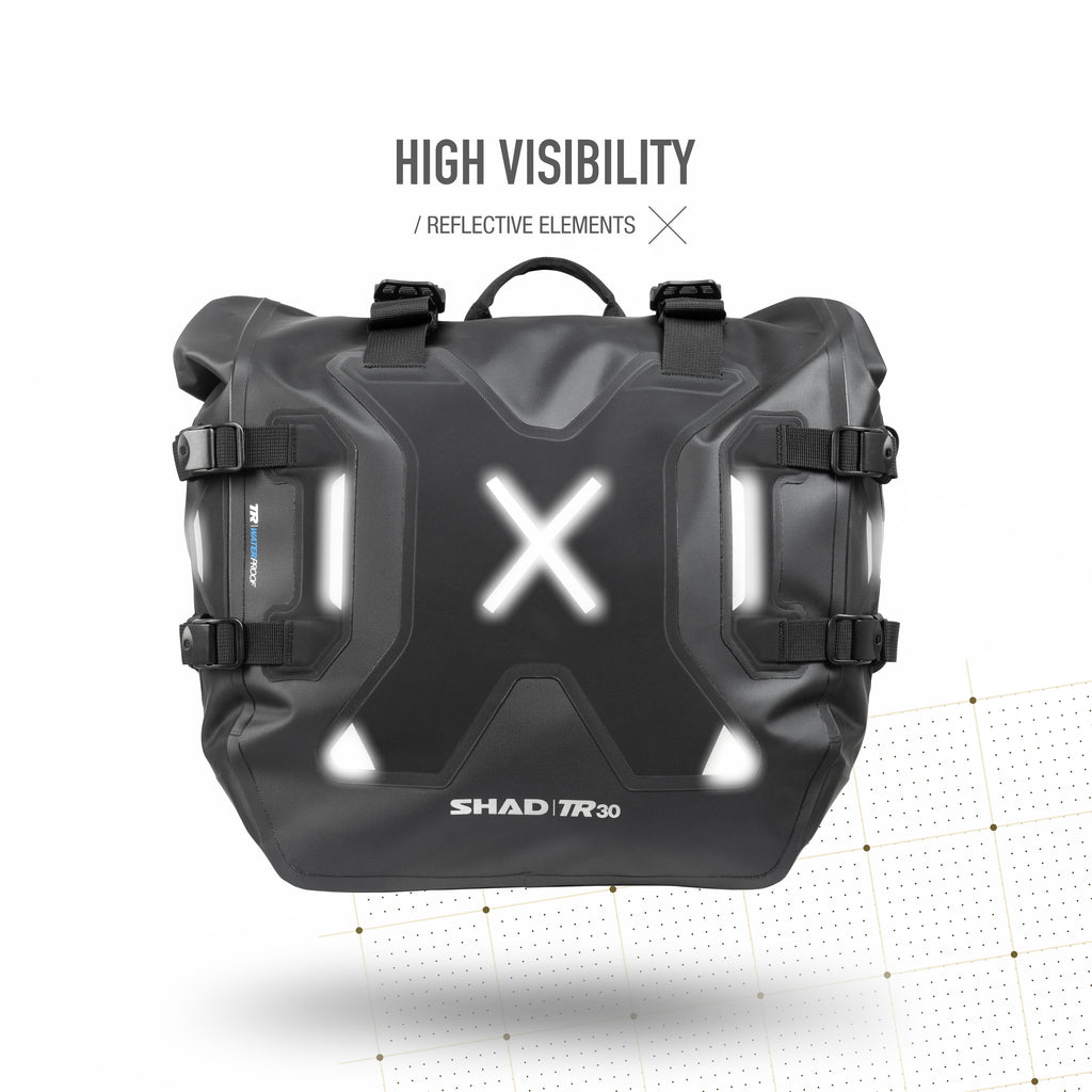 SHAD Terra TR30 водоотпорни странични торби, сет (X0TR30)