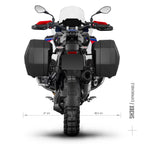 SHAD носач за странични куфери 3P System — BMW R 1300 GS Adventure (W0RG15IF)
