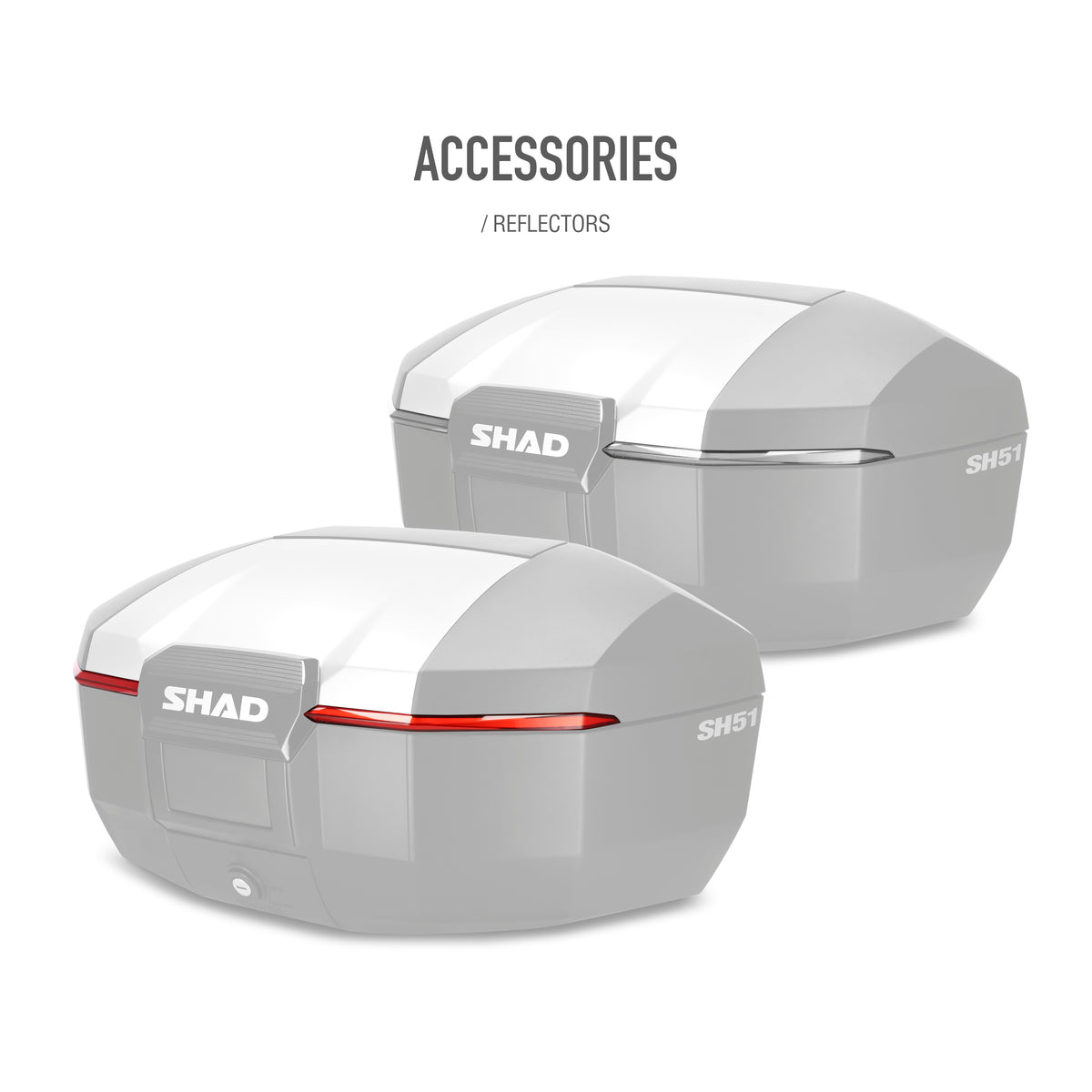 SHAD SH51 топ куфер, алуминиум (D0B51200)
