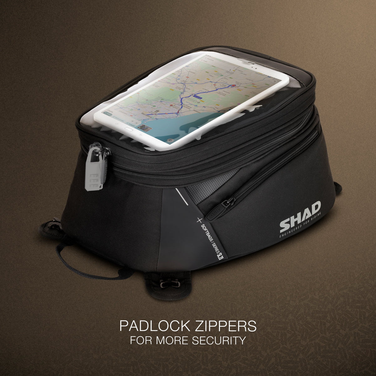 SHAD SL20 expandable торба за резервоар, 12–15 L (X0SL201F)