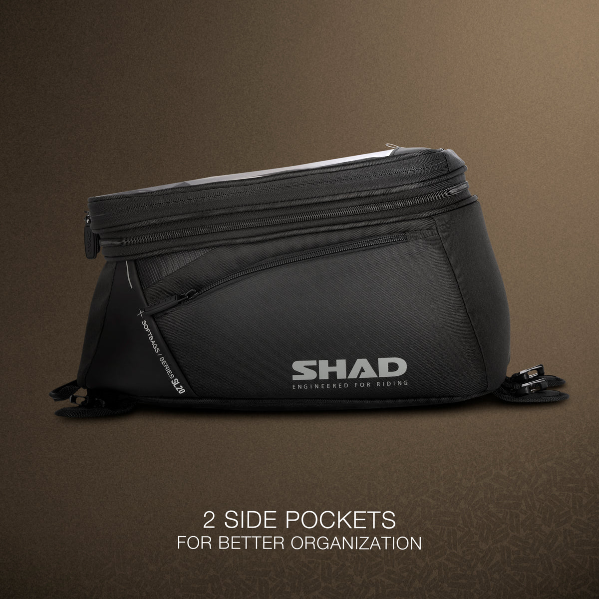 SHAD SL20 expandable торба за резервоар, 12–15 L (X0SL201F)