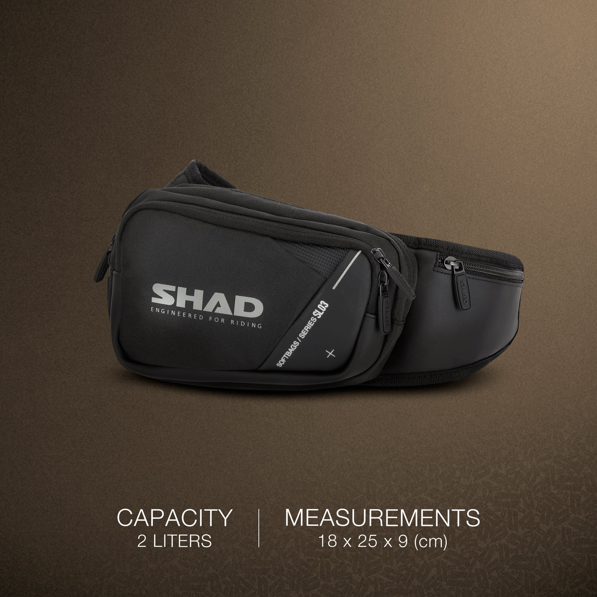 SHAD SL03 торба за половина, 2 L (X0SL031)