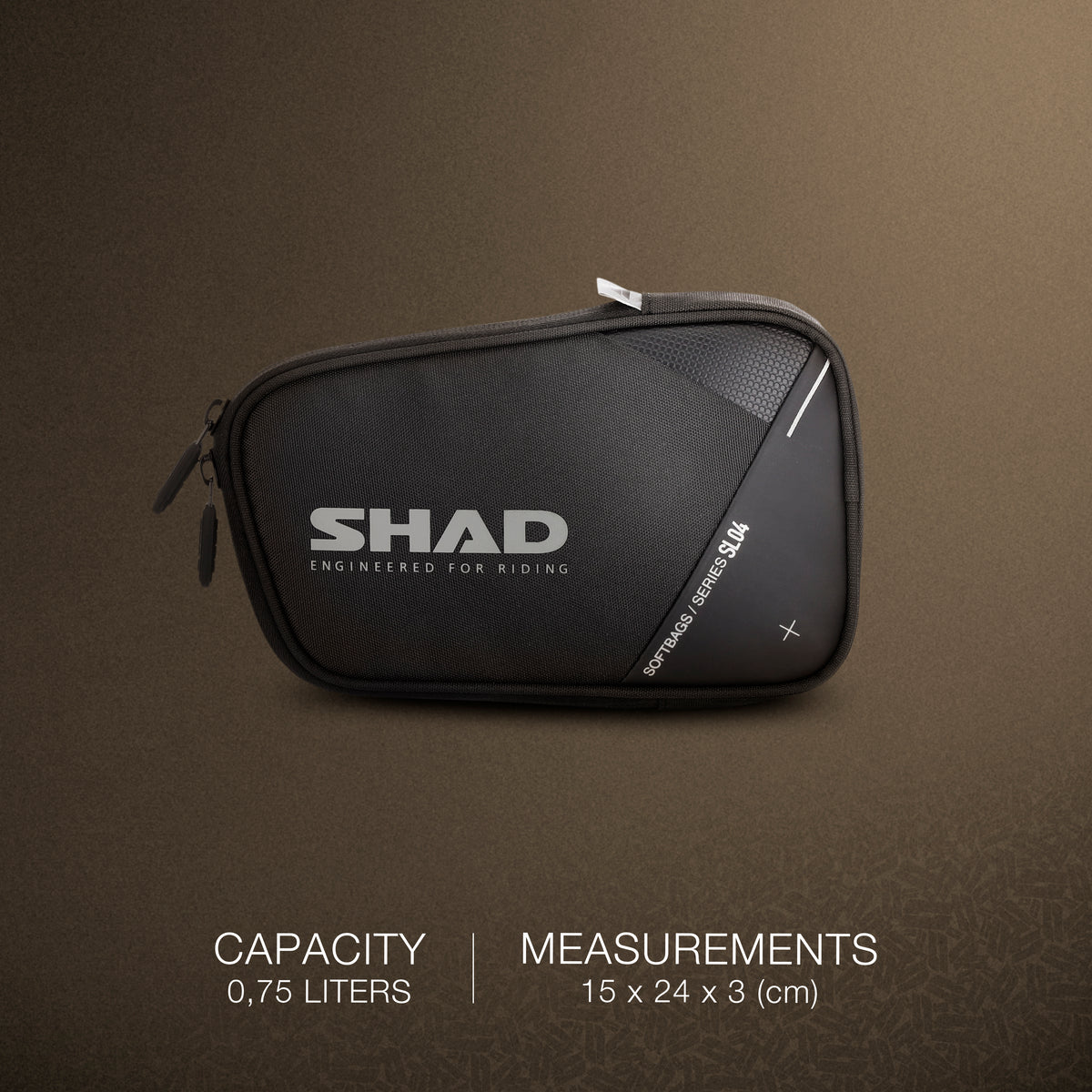 SHAD SL04 мала торба за нога, 0,75 L (X0SL041)