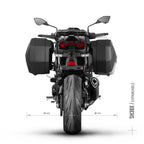 SHAD носач за странични куфери 3P System — Kawasaki Z900 (модел од 2025) (K0Z995IF)