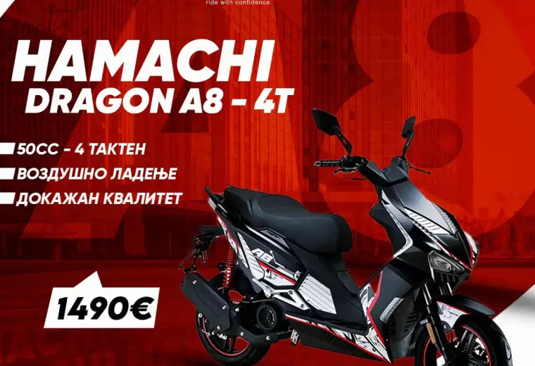 HAMACHI DRAGON – A8 – 4T