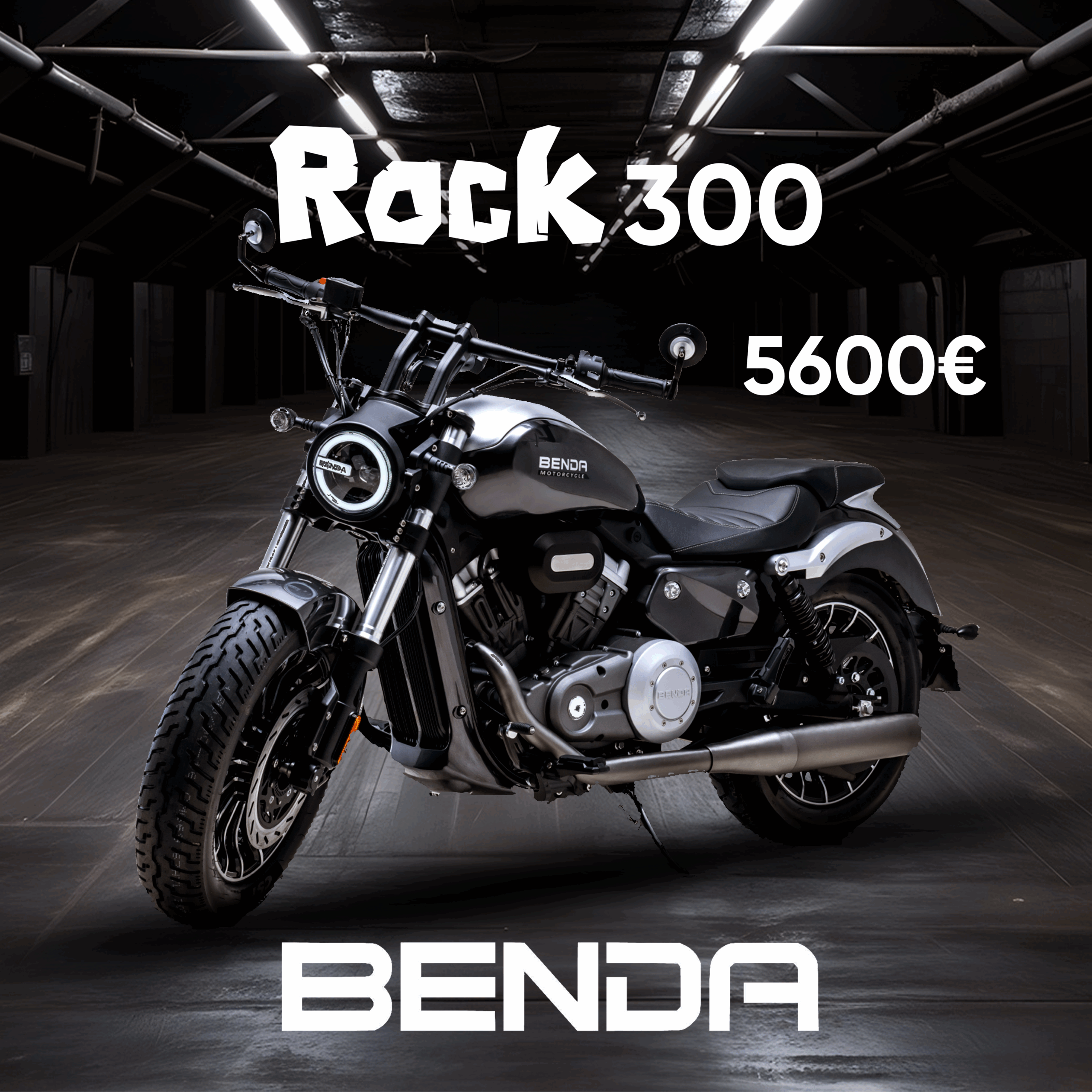 СКУТЕР BENDA ROCK 300