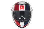 MT Helmets Thunder 4 SV Treads — Gloss (C7) — заден агол