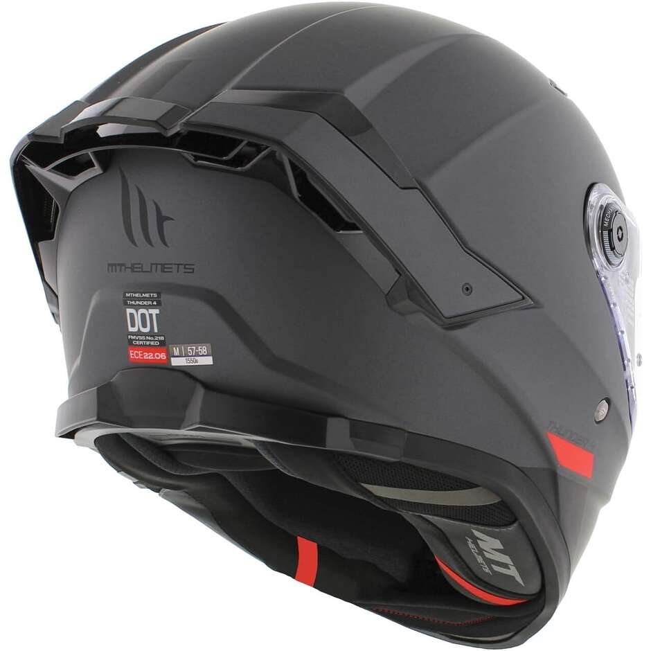 MT Thunder 4 SV Solid A12 Matt Gray