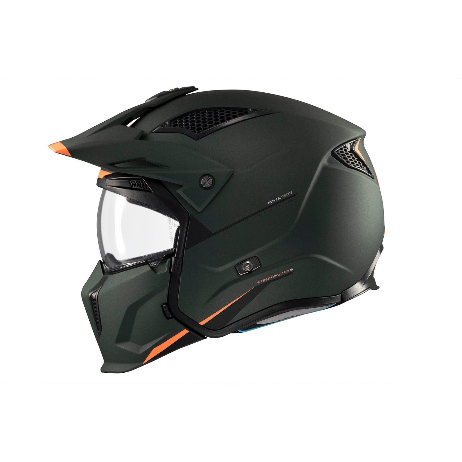 MT Streetfighter SV S Solid A6 Matt Green