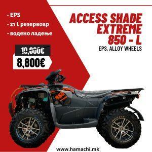 ACCESS SHADE EXTREME 850 - L (EPS, ALLOY WHEELS)