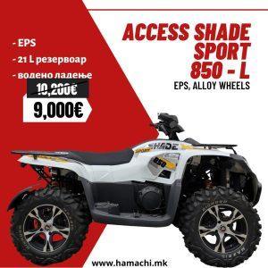 ACCESS SHADE SPORT 850 - L (EPS, ALLOY WHEELS)