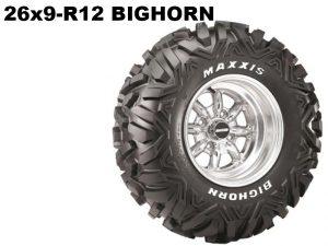 Maxxis ATV 26x9 - R12  Bighorn