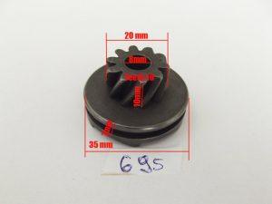 Зупчаник краток 50-LG-K - BT28C/2T